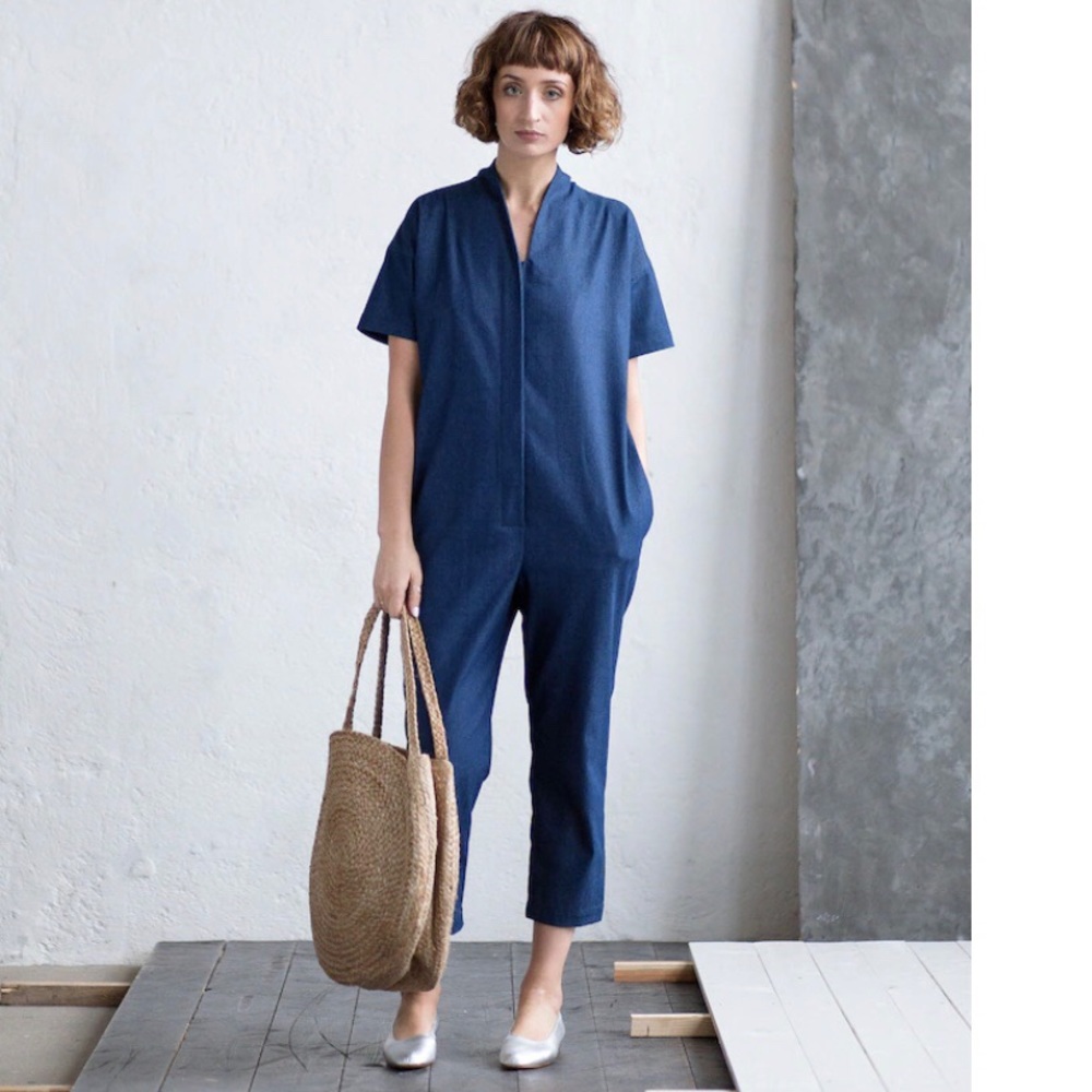 OFFON denim jumpsuit